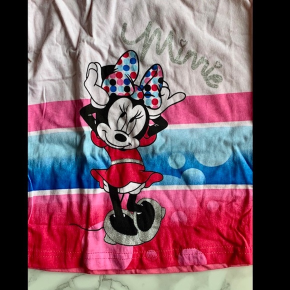 Minnie Mouse 2 piece PJs NWT Size 7 years - Picture 2 of 5